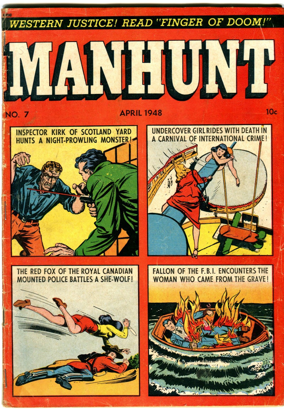 Manhunt issue 7 - Page 1