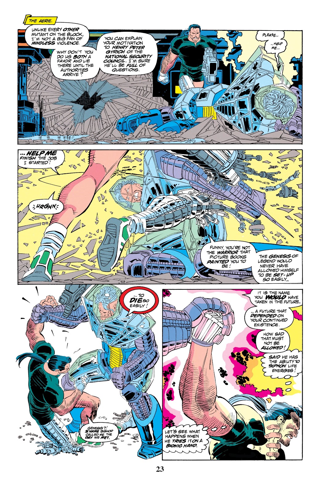 X-Men Epic Collection: Second Genesis issue Fatal Attractions (Part 1) - Page 22