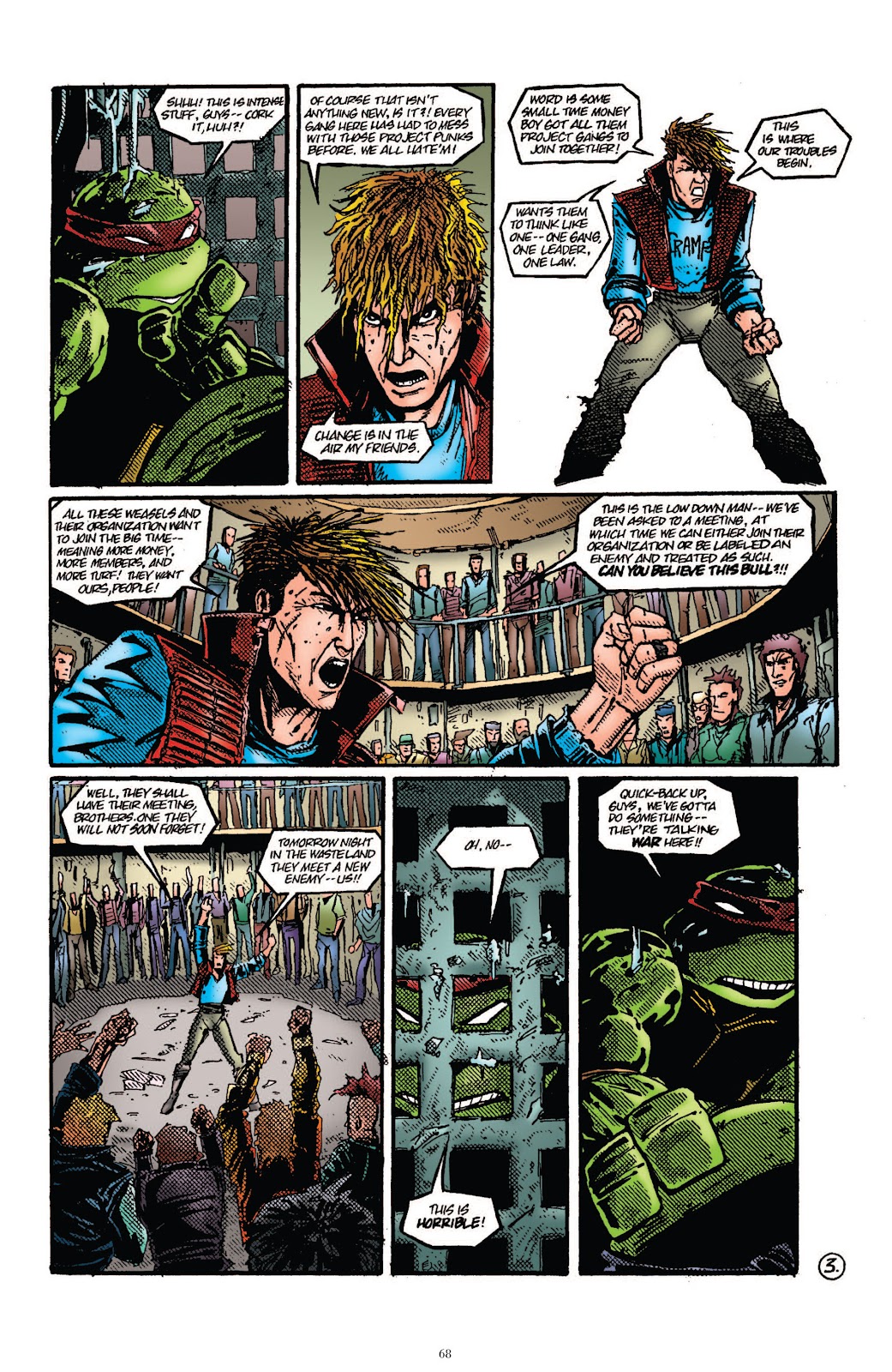Teenage Mutant Ninja Turtles Classics issue Vol. 1 - Page 68