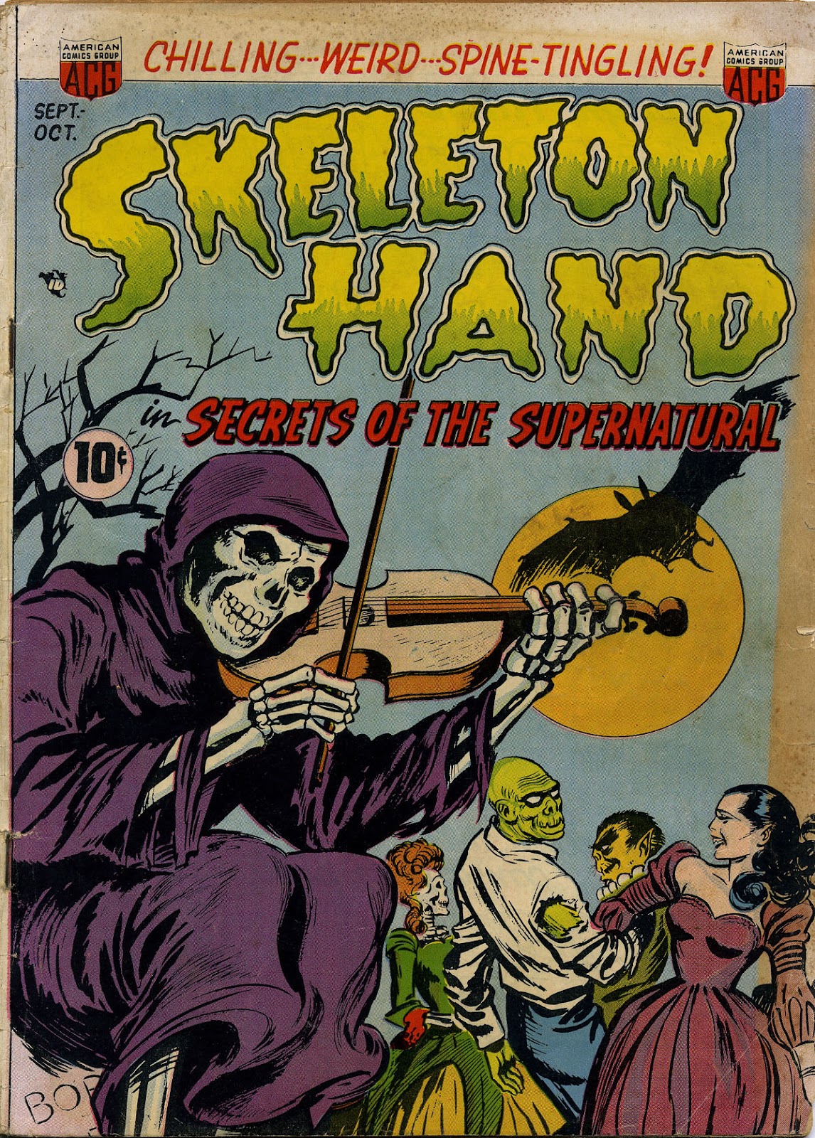 Skeleton Hand in Secrets of the Supernatural issue 1 - Page 1