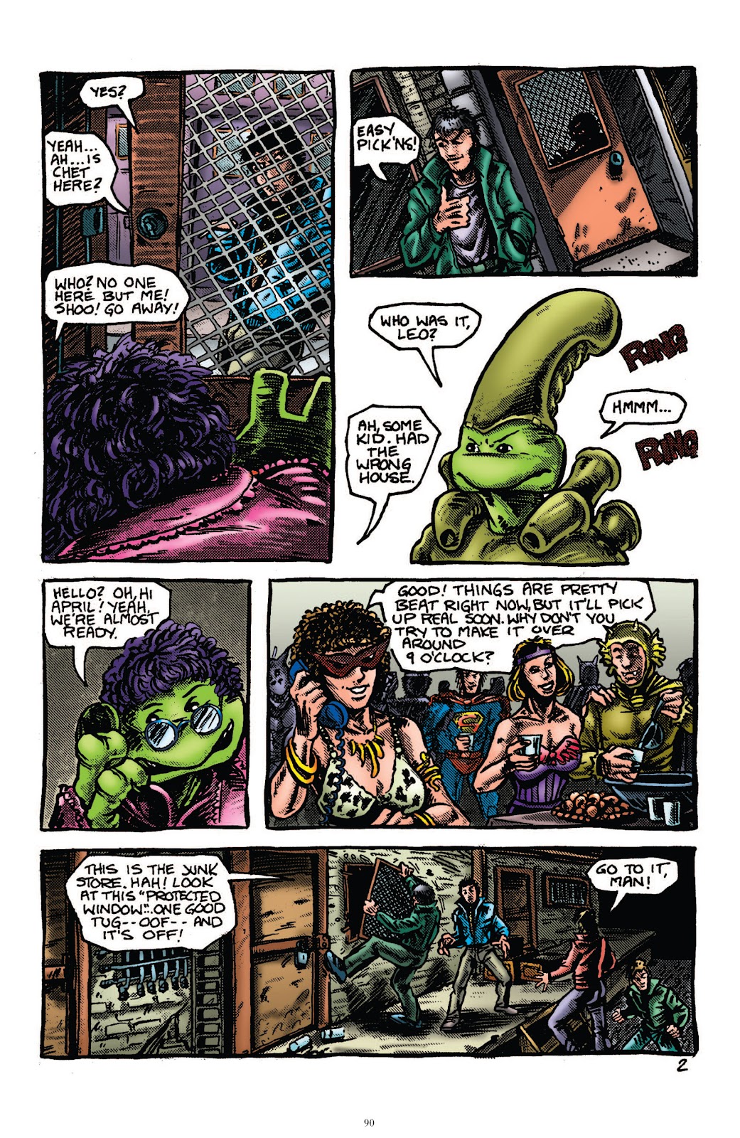 Teenage Mutant Ninja Turtles Classics issue Vol. 1 - Page 90