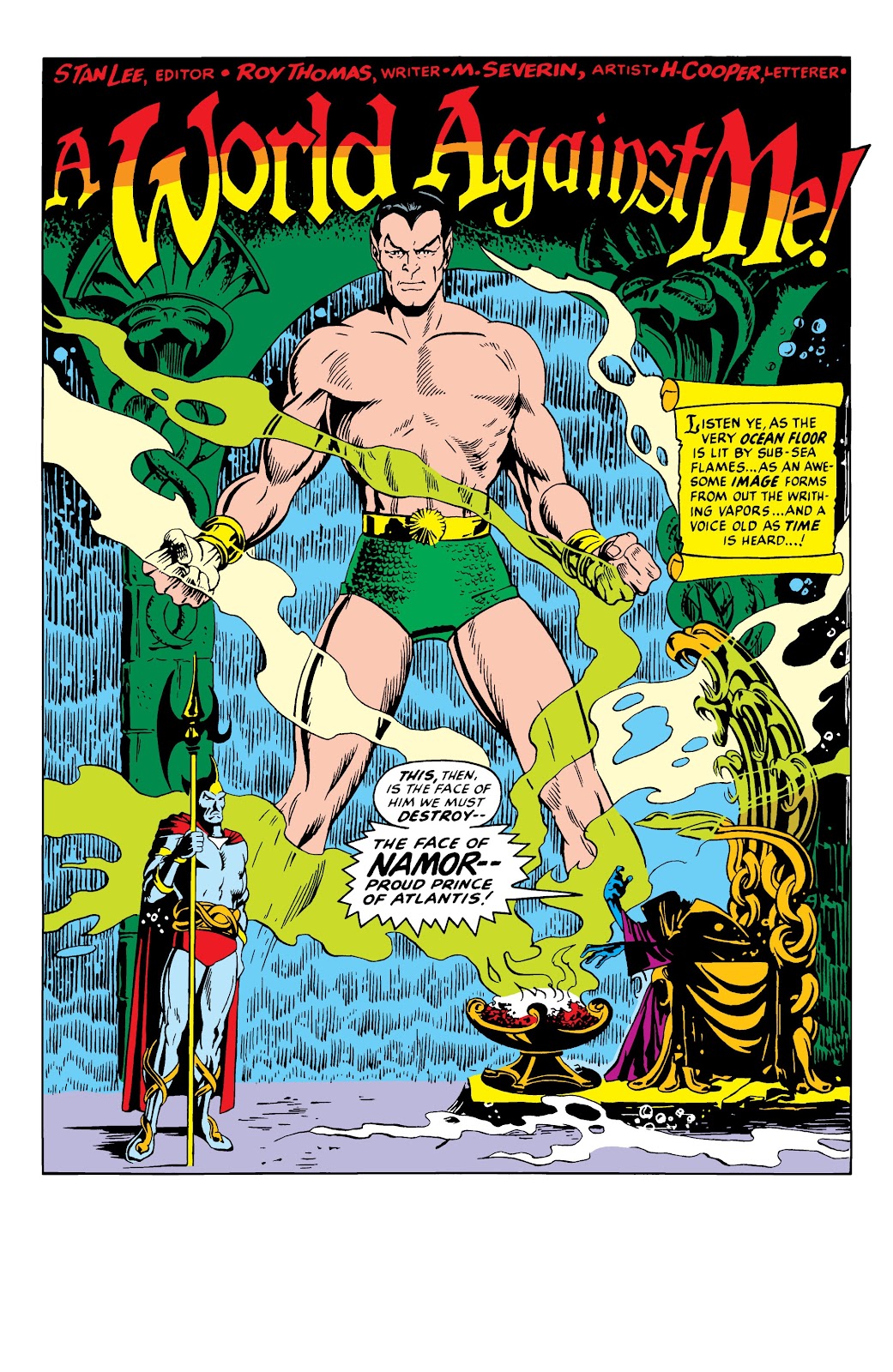 Namor, The Sub-Mariner Epic Collection: Enter The Sub-Mariner issue Who Strikes For Atlantis (Part 1) - Page 174