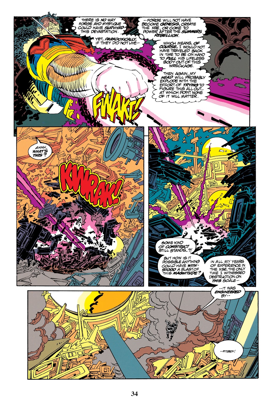 X-Men Epic Collection: Second Genesis issue Fatal Attractions (Part 1) - Page 32