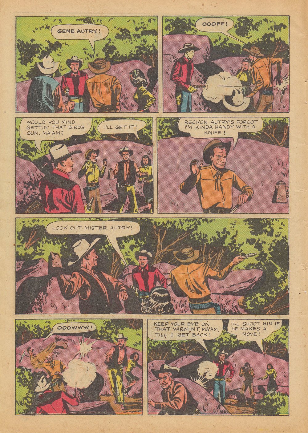 Gene Autry Comics (1946) issue 8 - Page 6