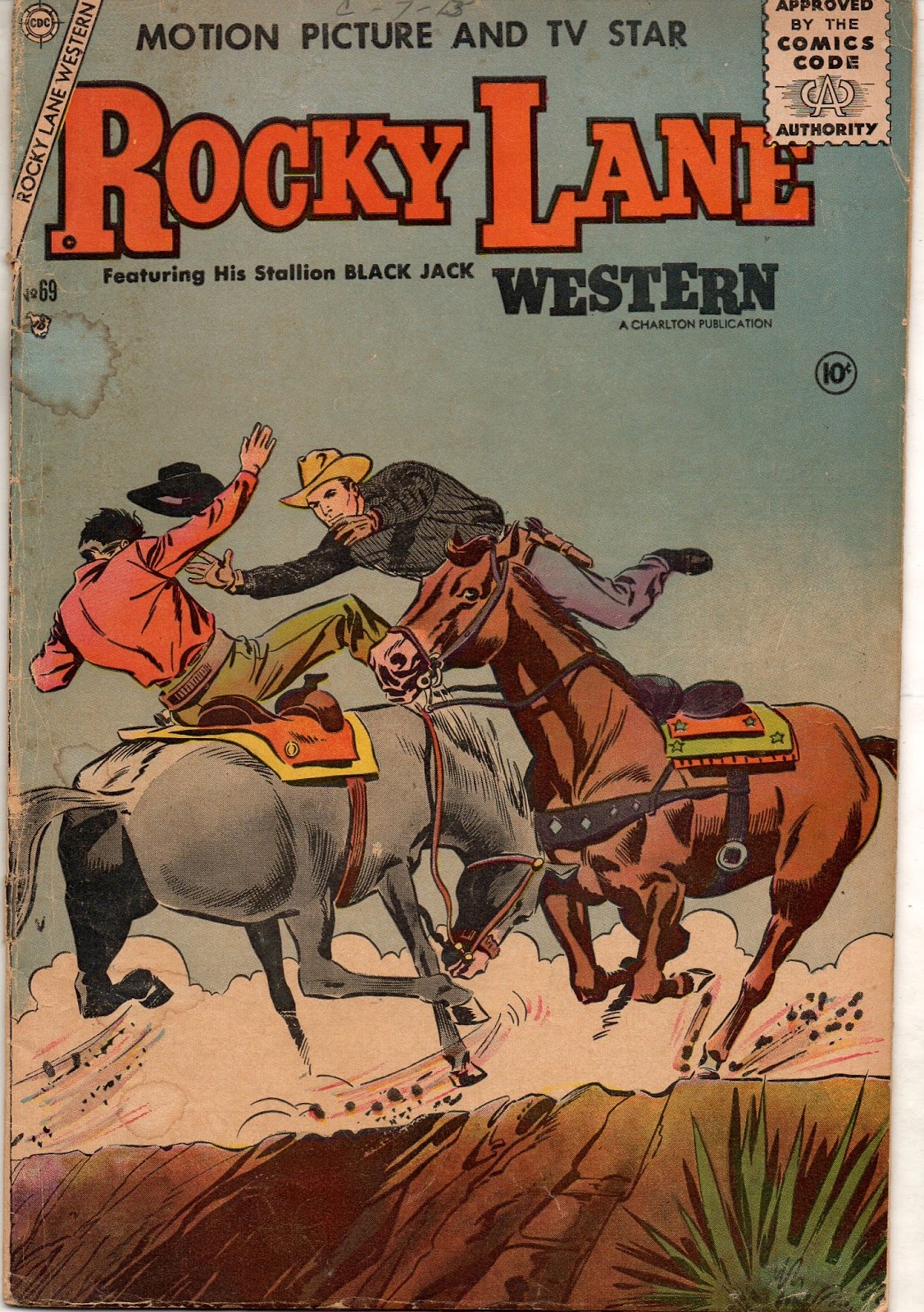 Rocky Lane Western (1954) issue 69 - Page 1