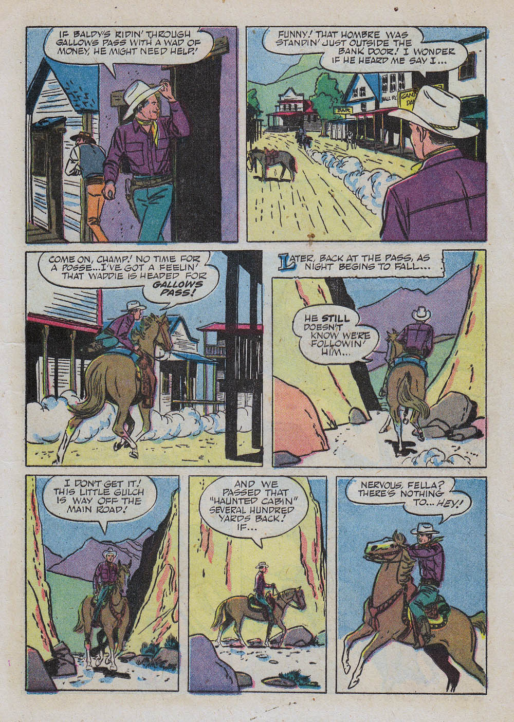 Gene Autry Comics (1946) issue 75 - Page 9