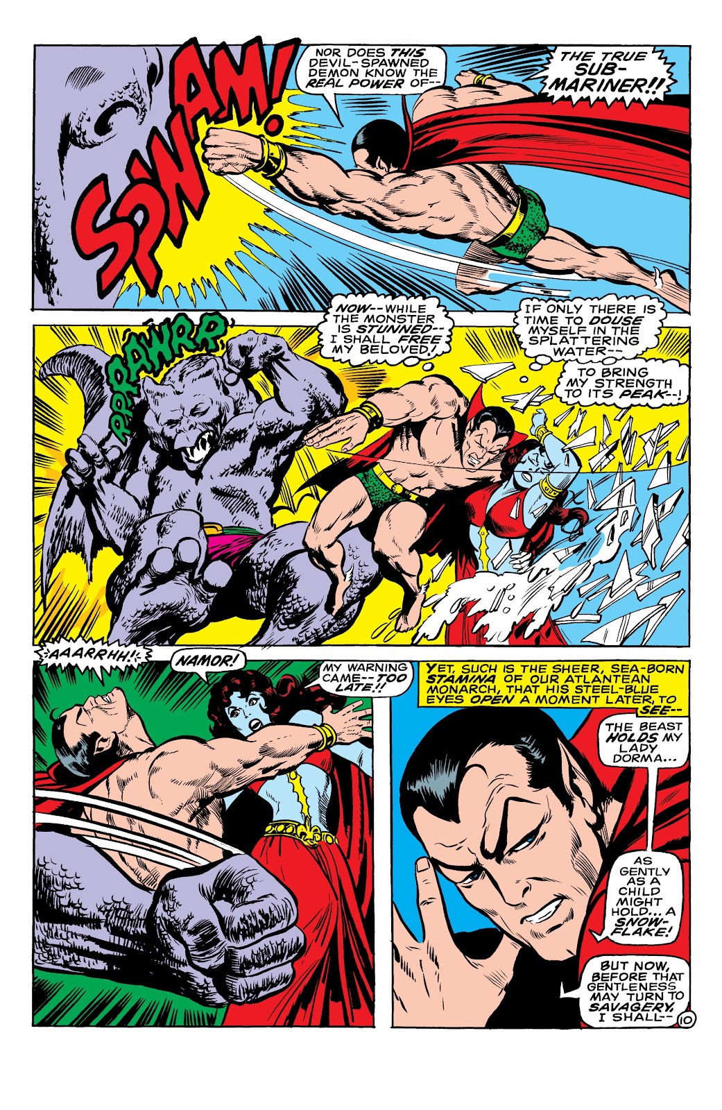 Namor, The Sub-Mariner Epic Collection: Enter The Sub-Mariner issue Who Strikes For Atlantis (Part 2) - Page 11