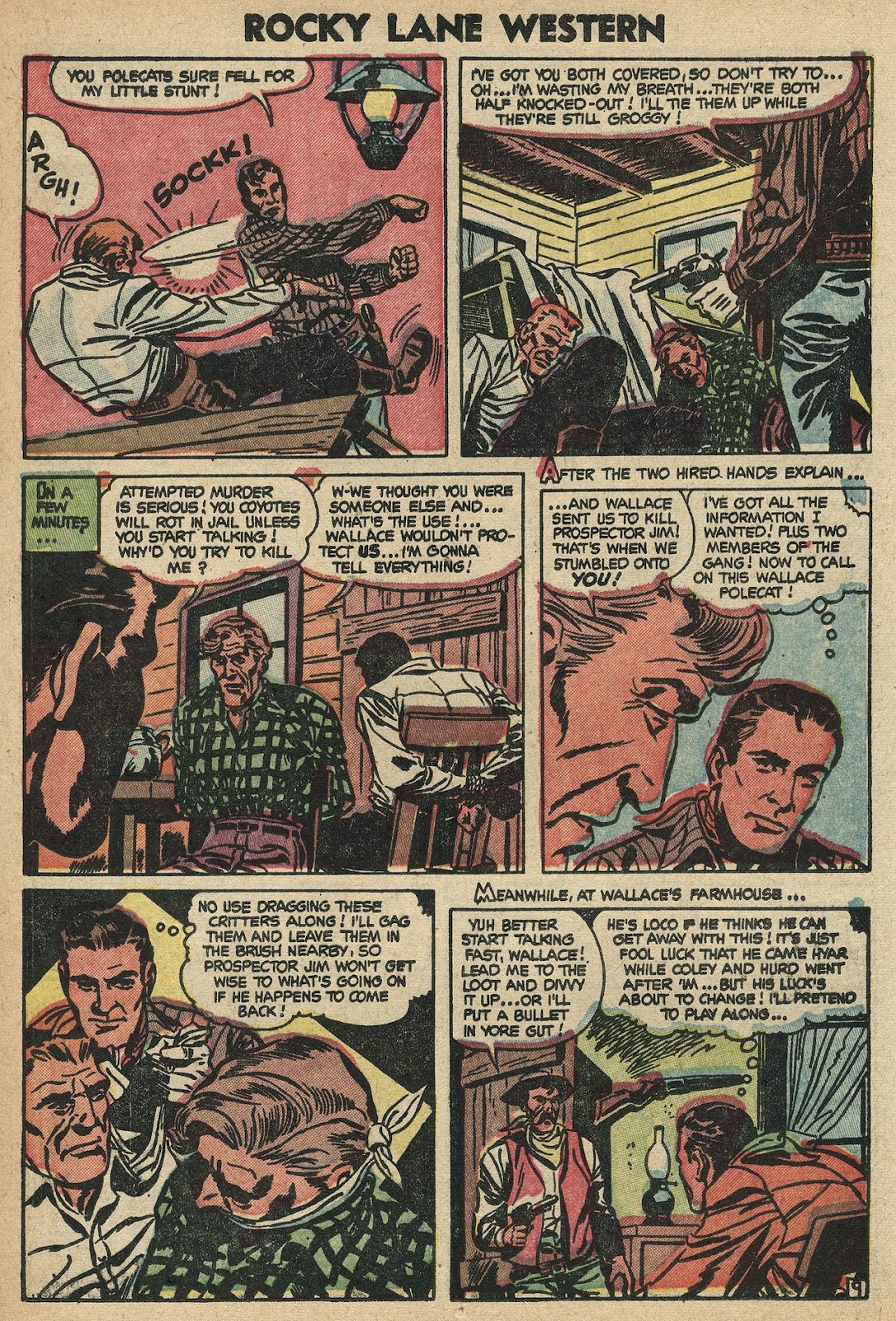 Rocky Lane Western (1954) issue 58 - Page 11