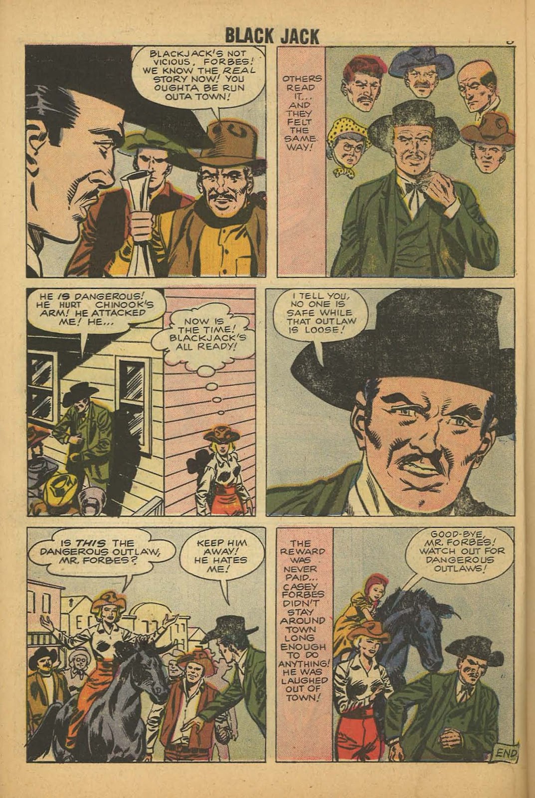 Rocky Lane's Black Jack issue 22 - Page 10