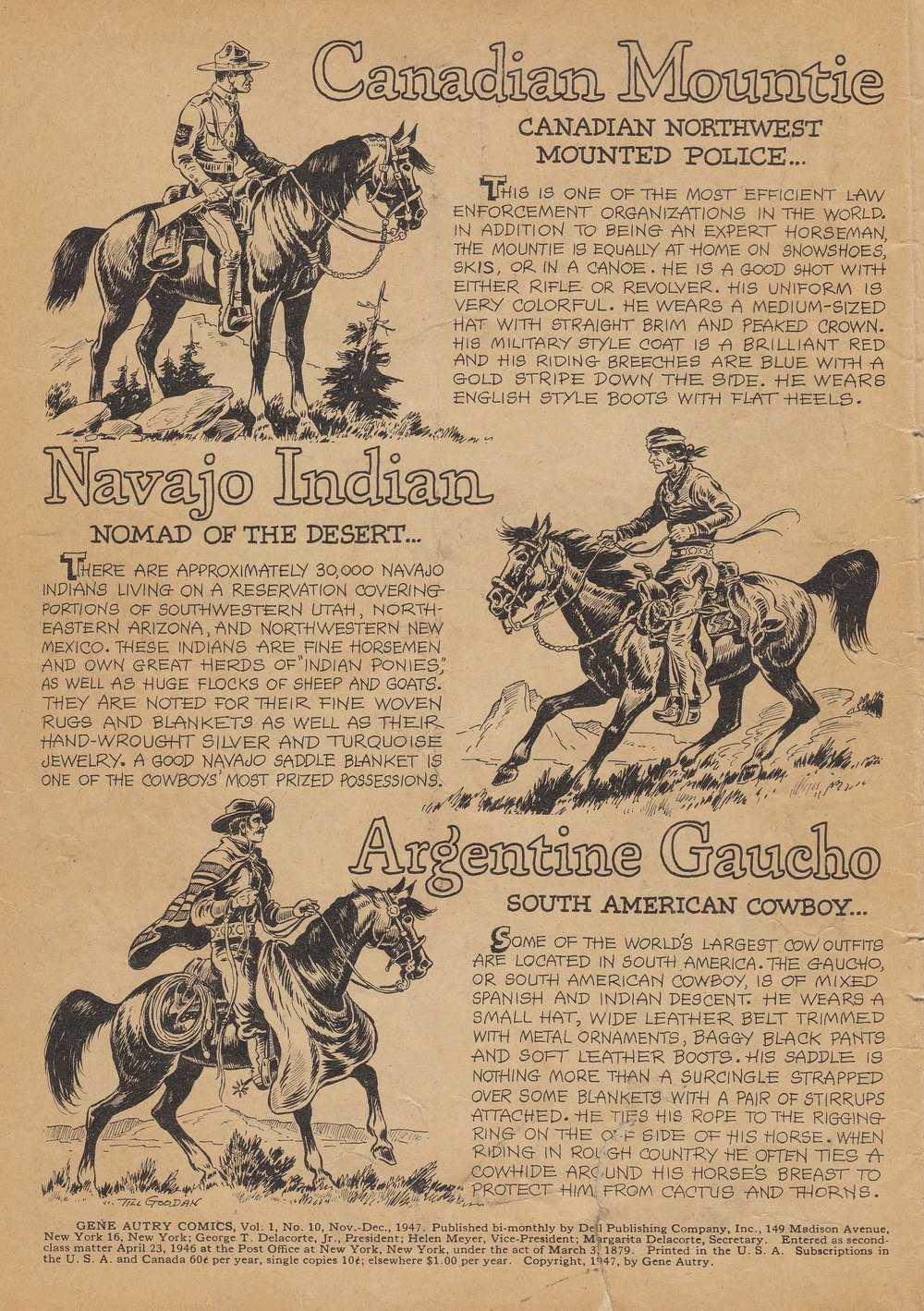 Gene Autry Comics (1946) issue 10 - Page 2