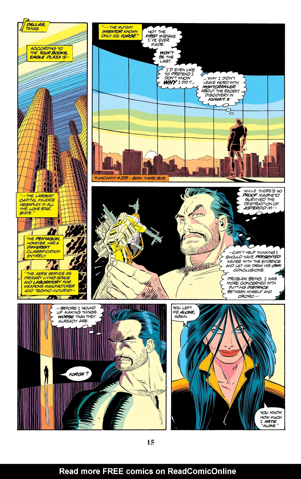 X-Men Epic Collection: Second Genesis issue Fatal Attractions (Part 1) - Page 15