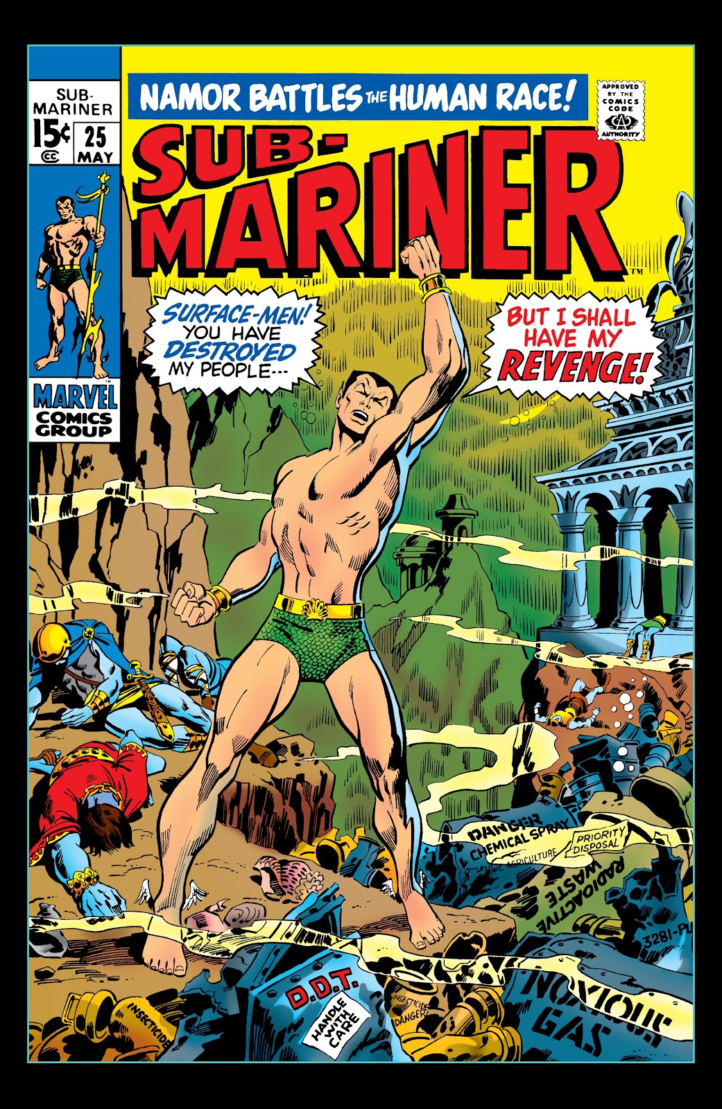 Namor, The Sub-Mariner Epic Collection: Enter The Sub-Mariner issue Who Strikes For Atlantis (Part 2) - Page 211