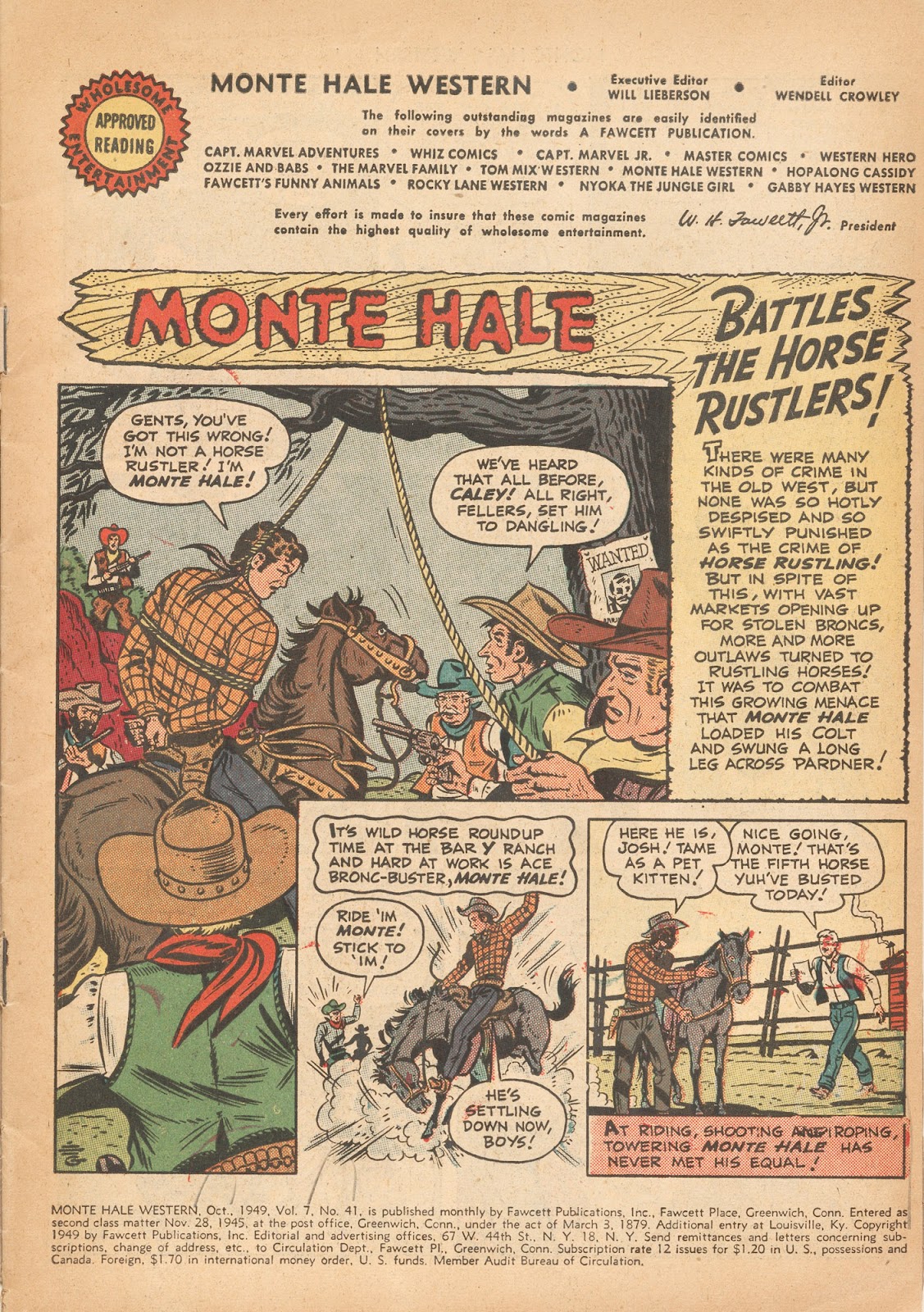 Monte Hale Western issue 41 - Page 3