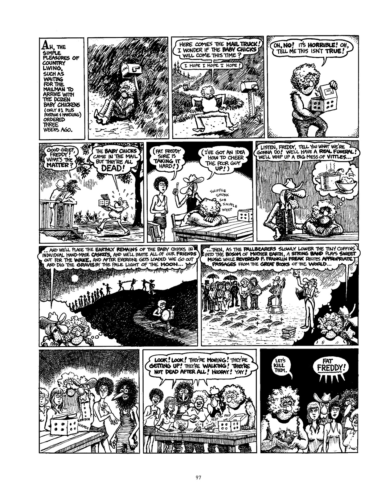 The Fabulous Furry Freak Brothers: In the 21st Century and Other Follies issue Grass Roots and Other Follies - Page 104