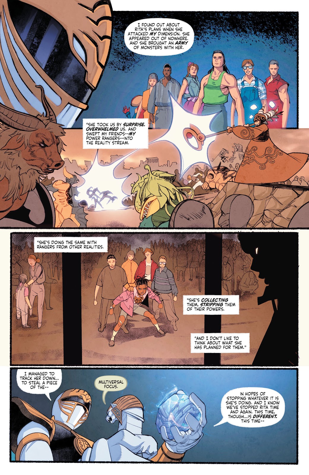 Godzilla vs. the Mighty Morphin Power Rangers II issue 1 - Page 15