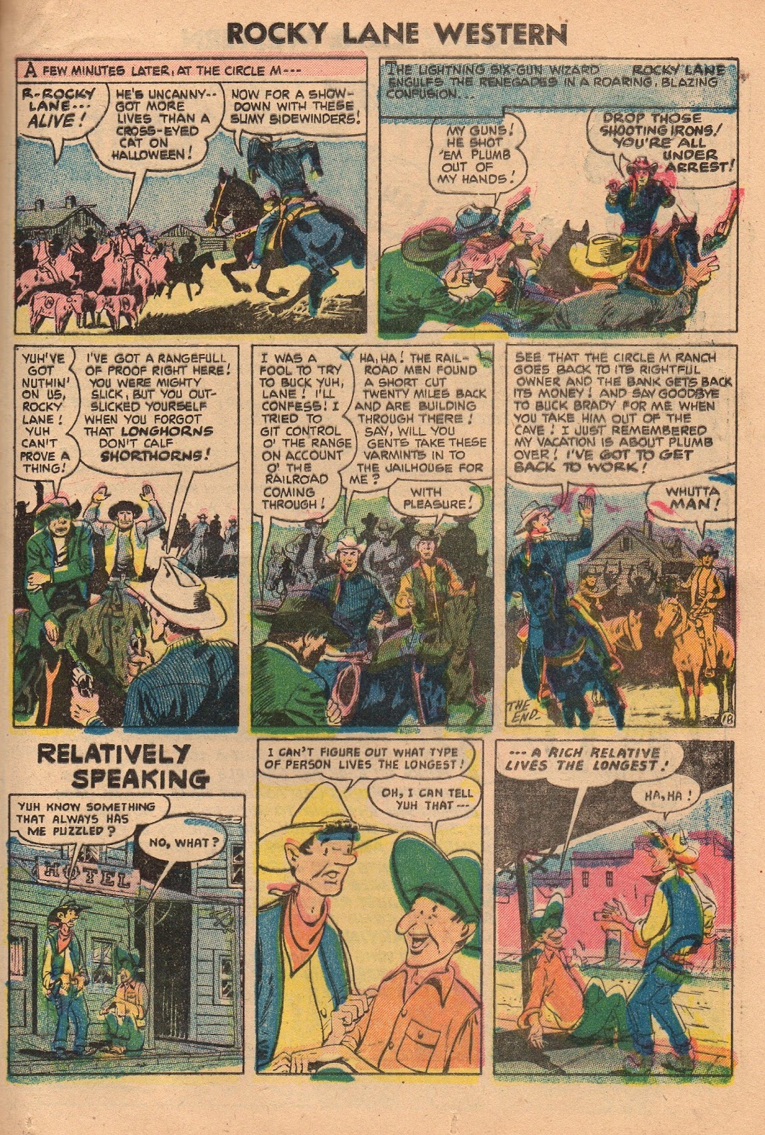 Rocky Lane Western (1954) issue 70 - Page 25