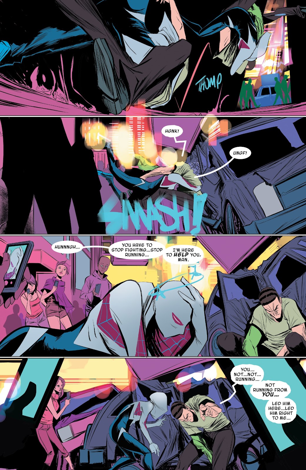 Spider-Gwen: Ghost-Spider Modern Era Epic Collection: Edge of Spider-Verse issue Weapon of Choice (Part 2) - Page 84