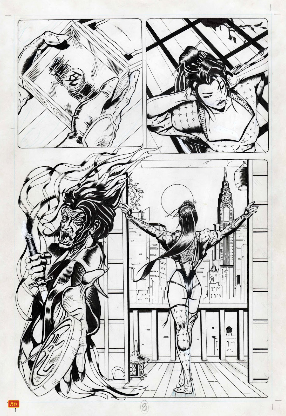 Shi: The Way of the Warrior – Original Art Edition issue TPB - Page 56