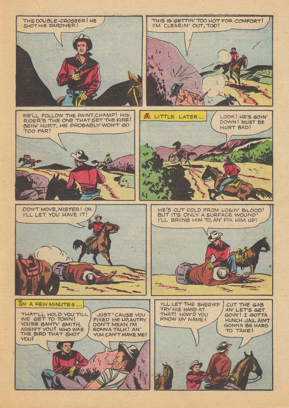 Gene Autry Comics (1946) issue 9 - Page 37