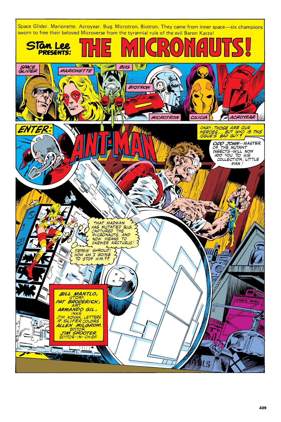 Micronauts: The Original Marvel Years Omnibus issue TPB (Part 2) - Page 166