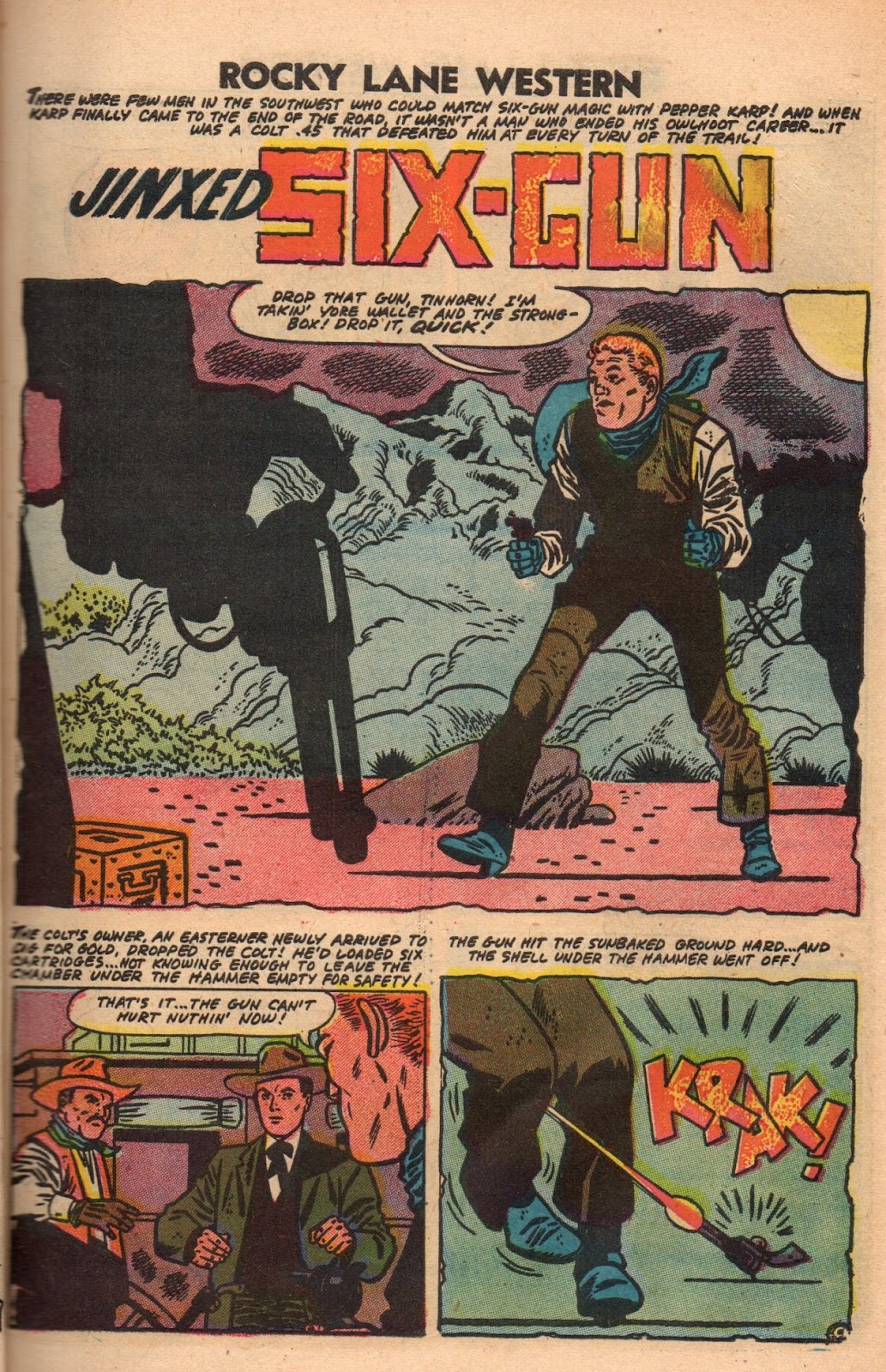 Rocky Lane Western (1954) issue 79 - Page 11