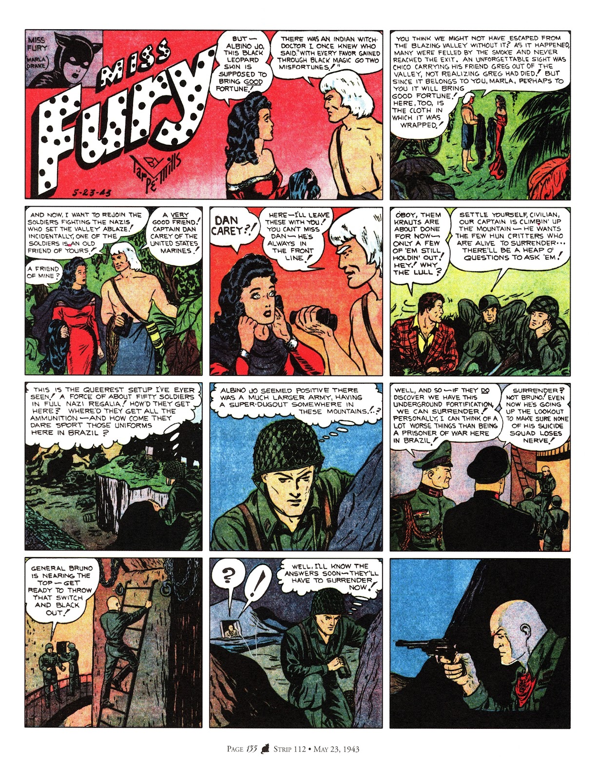 Miss Fury: Sensational Sundays 1941-1944 issue TPB - Page 143