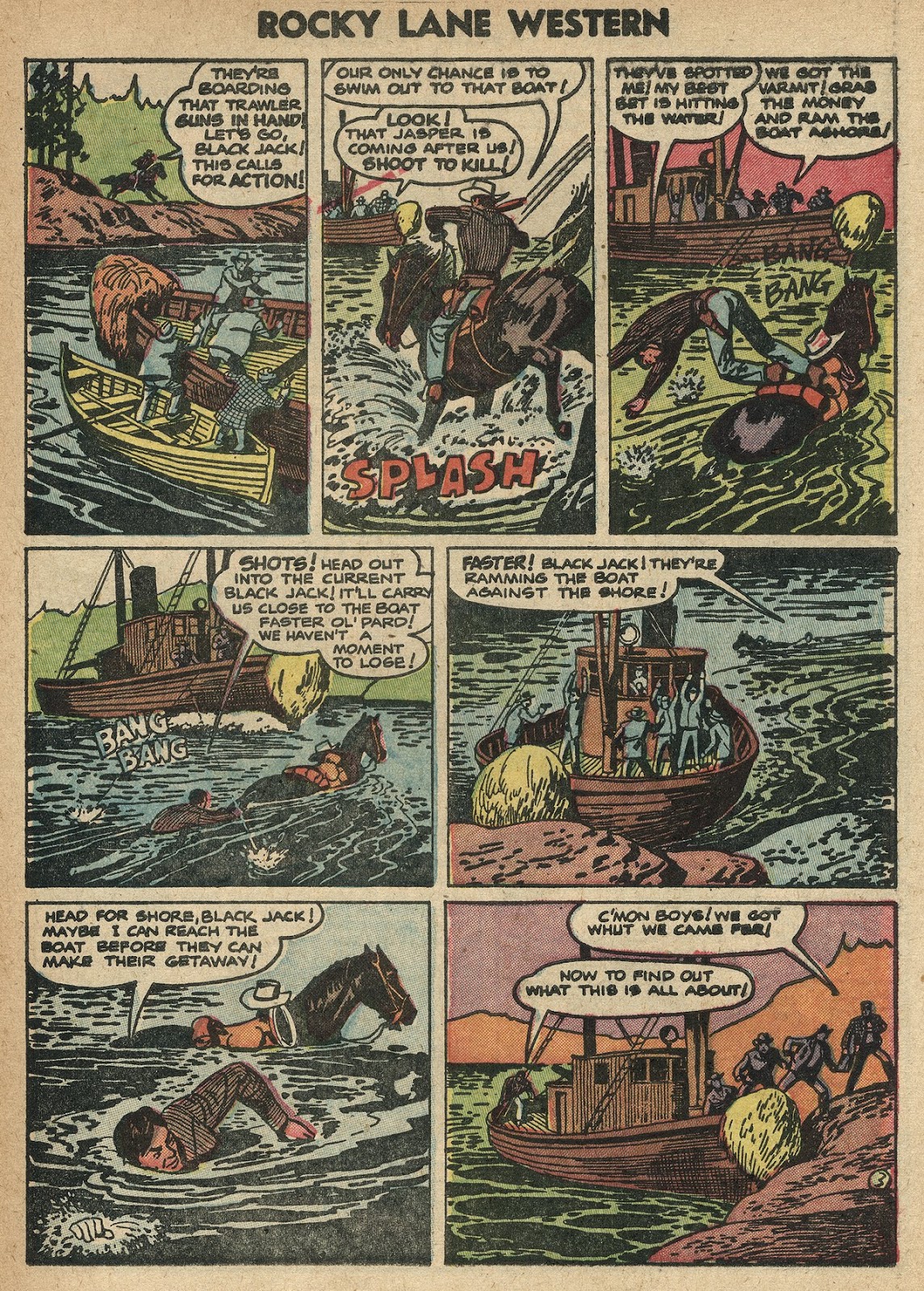 Rocky Lane Western (1954) issue 58 - Page 27