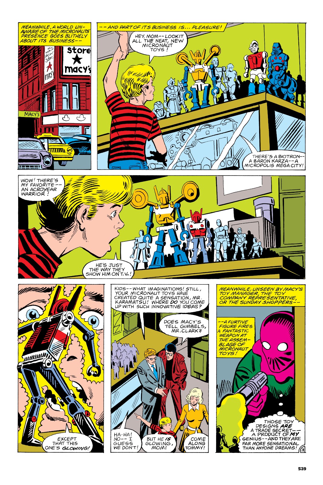 Micronauts: The Original Marvel Years Omnibus issue TPB (Part 3) - Page 49