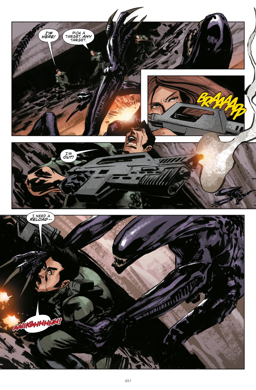 Aliens, Predator, Prometheus, AVP: Life and Death issue TPB (Part 2) - Page 105