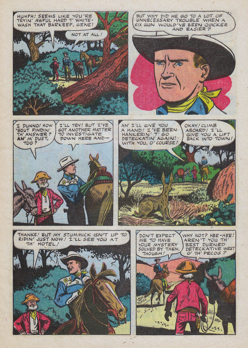 Gene Autry Comics (1946) issue 72 - Page 5