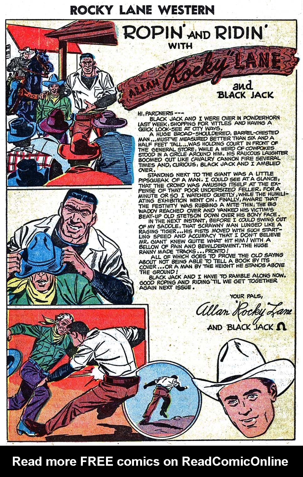 Rocky Lane Western (1954) issue 60 - Page 17