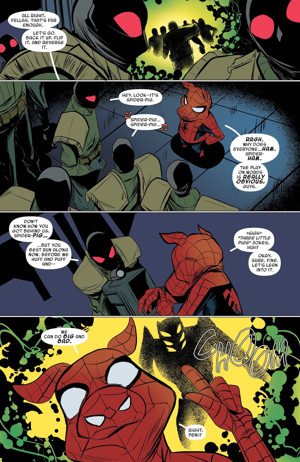 Spider-Gwen: Ghost-Spider Modern Era Epic Collection: Edge of Spider-Verse issue Weapon of Choice (Part 2) - Page 53