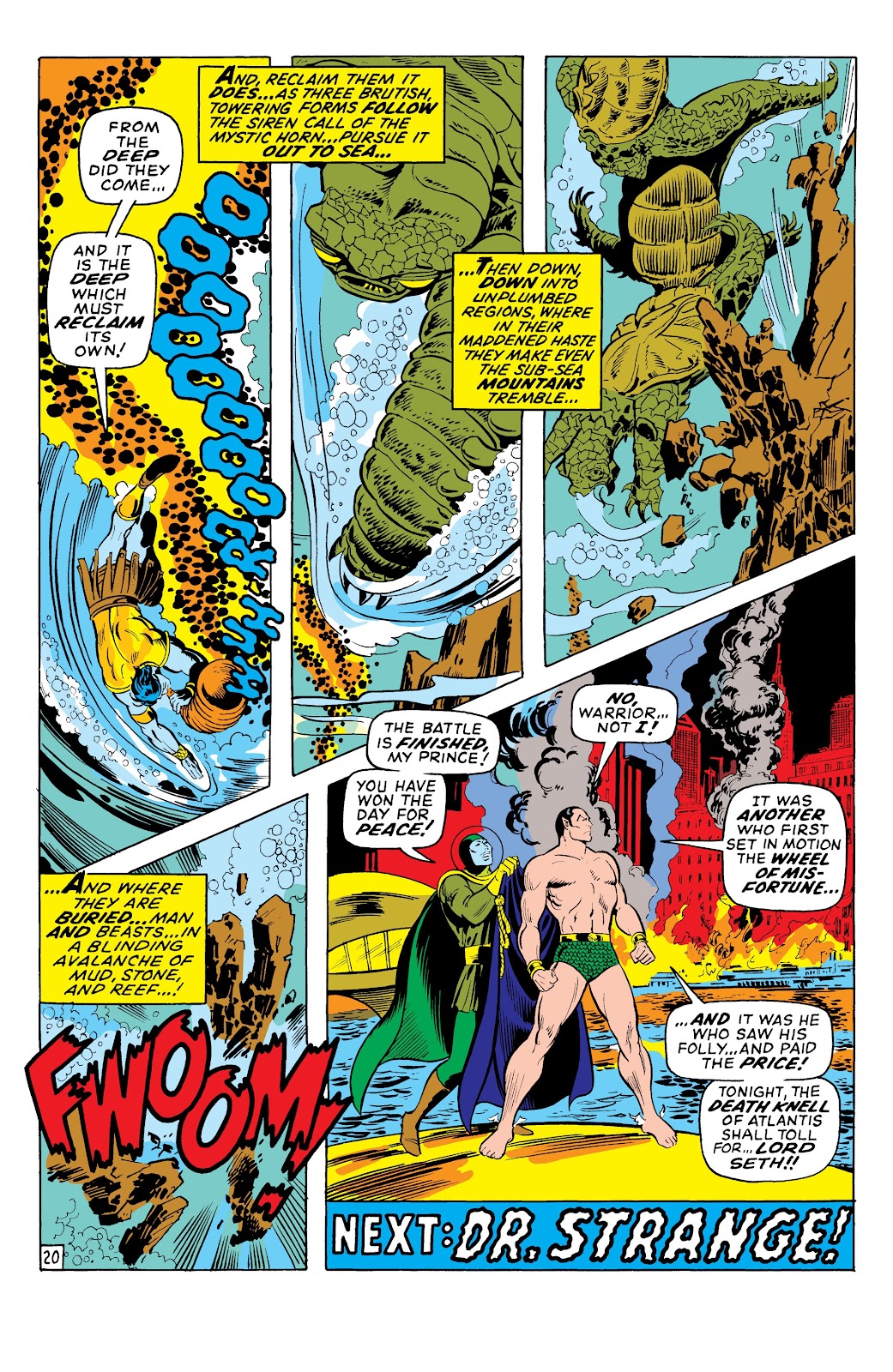 Namor, The Sub-Mariner Epic Collection: Enter The Sub-Mariner issue Who Strikes For Atlantis (Part 2) - Page 147