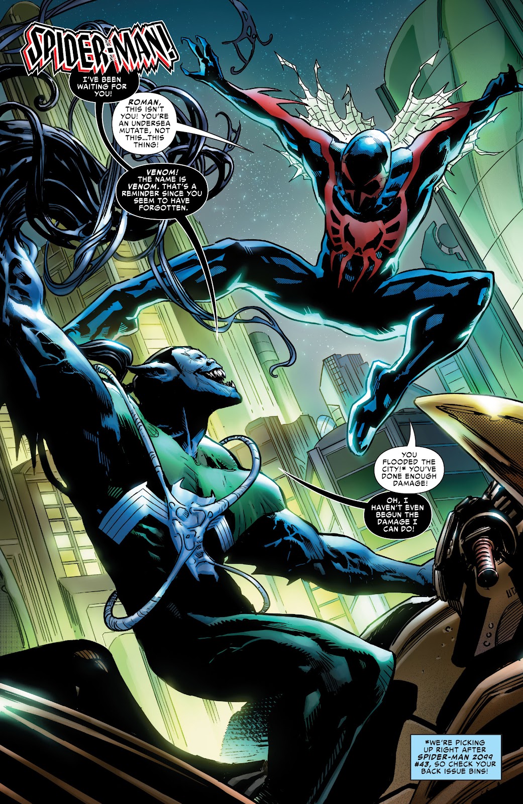 Symbiote Spider-Man 2099 issue 1 - Page 8