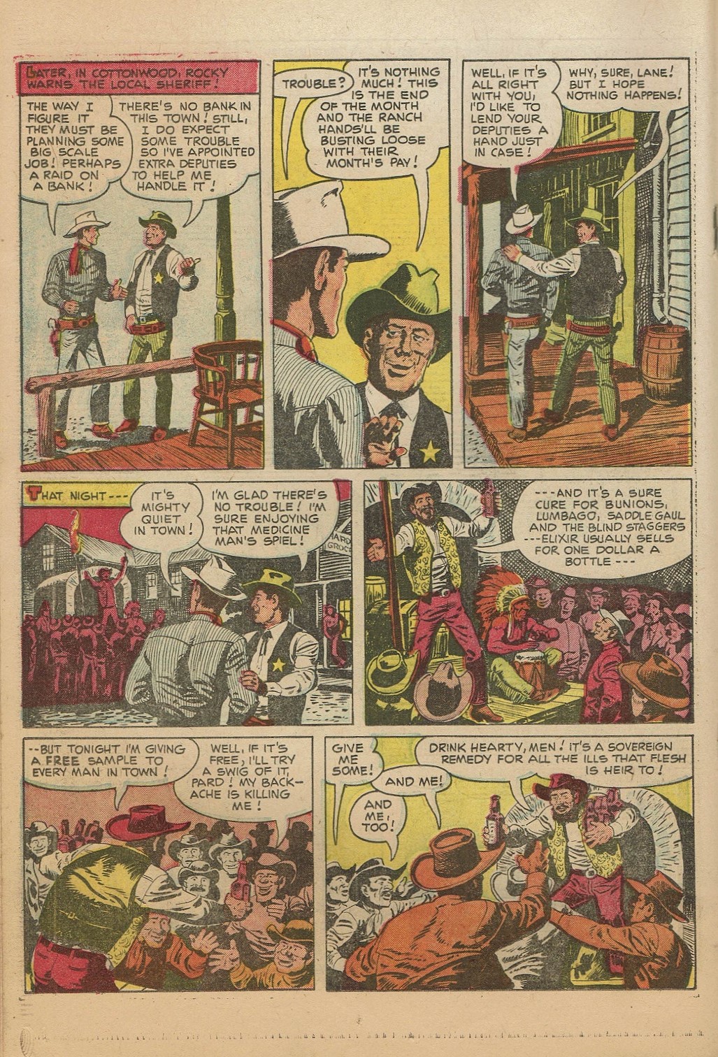 Rocky Lane Western (1954) issue 66 - Page 18