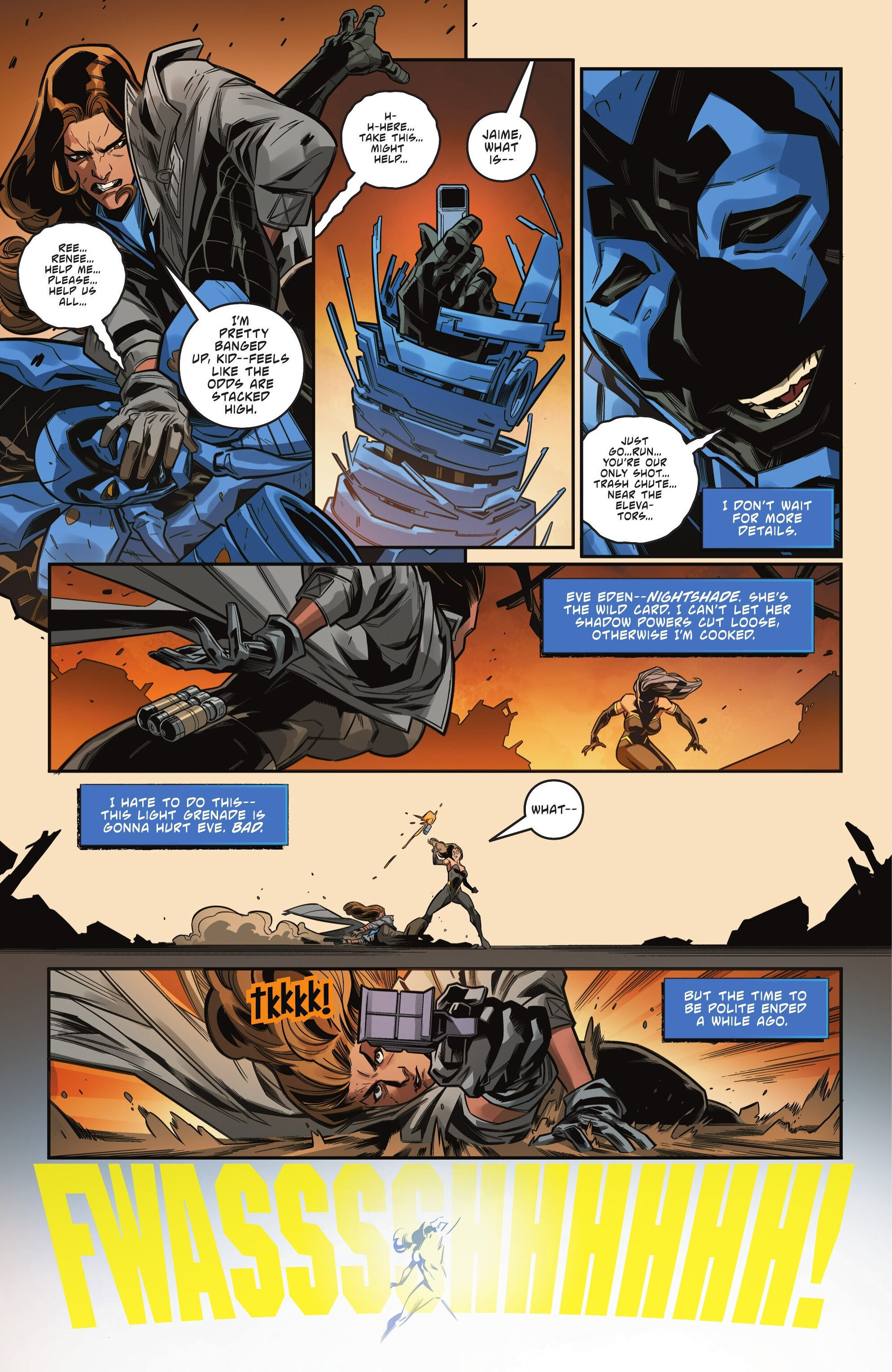 The Question: All Along the Watchtower  chapter 5 page 6