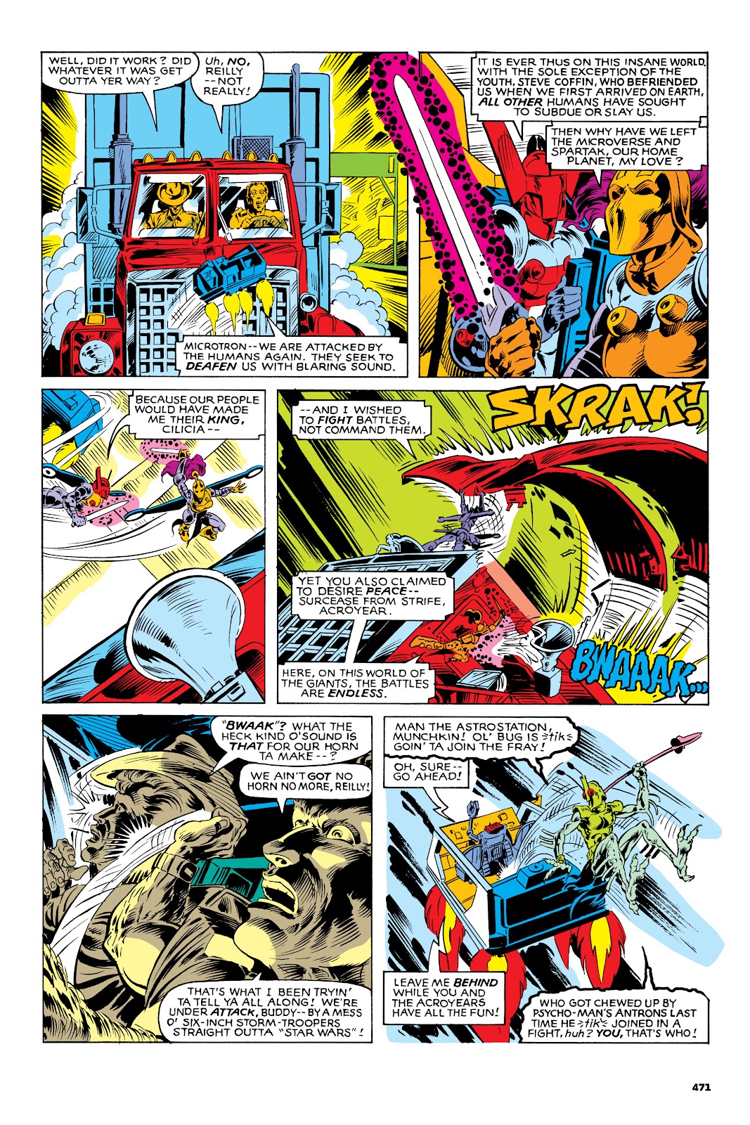 Micronauts: The Original Marvel Years Omnibus issue TPB (Part 2) - Page 206