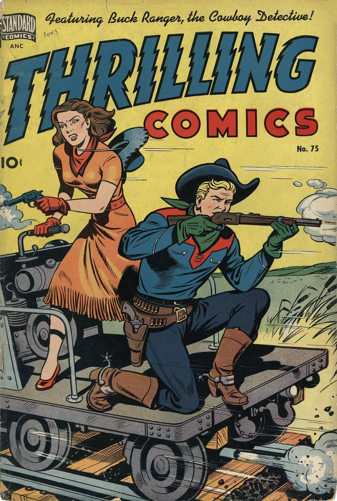 Thrilling Comics (1940) issue 75 - Page 1