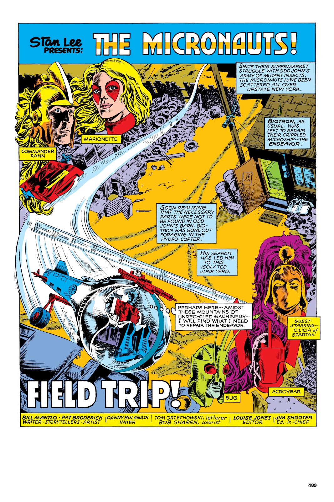 Micronauts: The Original Marvel Years Omnibus issue TPB (Part 3) - Page 2