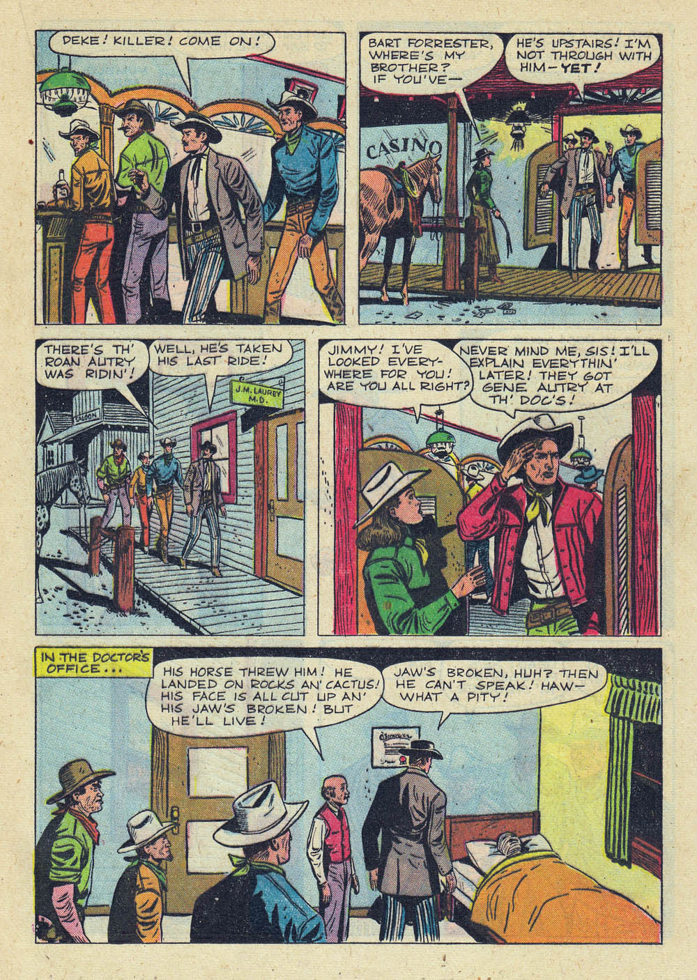 Gene Autry Comics (1946) issue 43 - Page 21