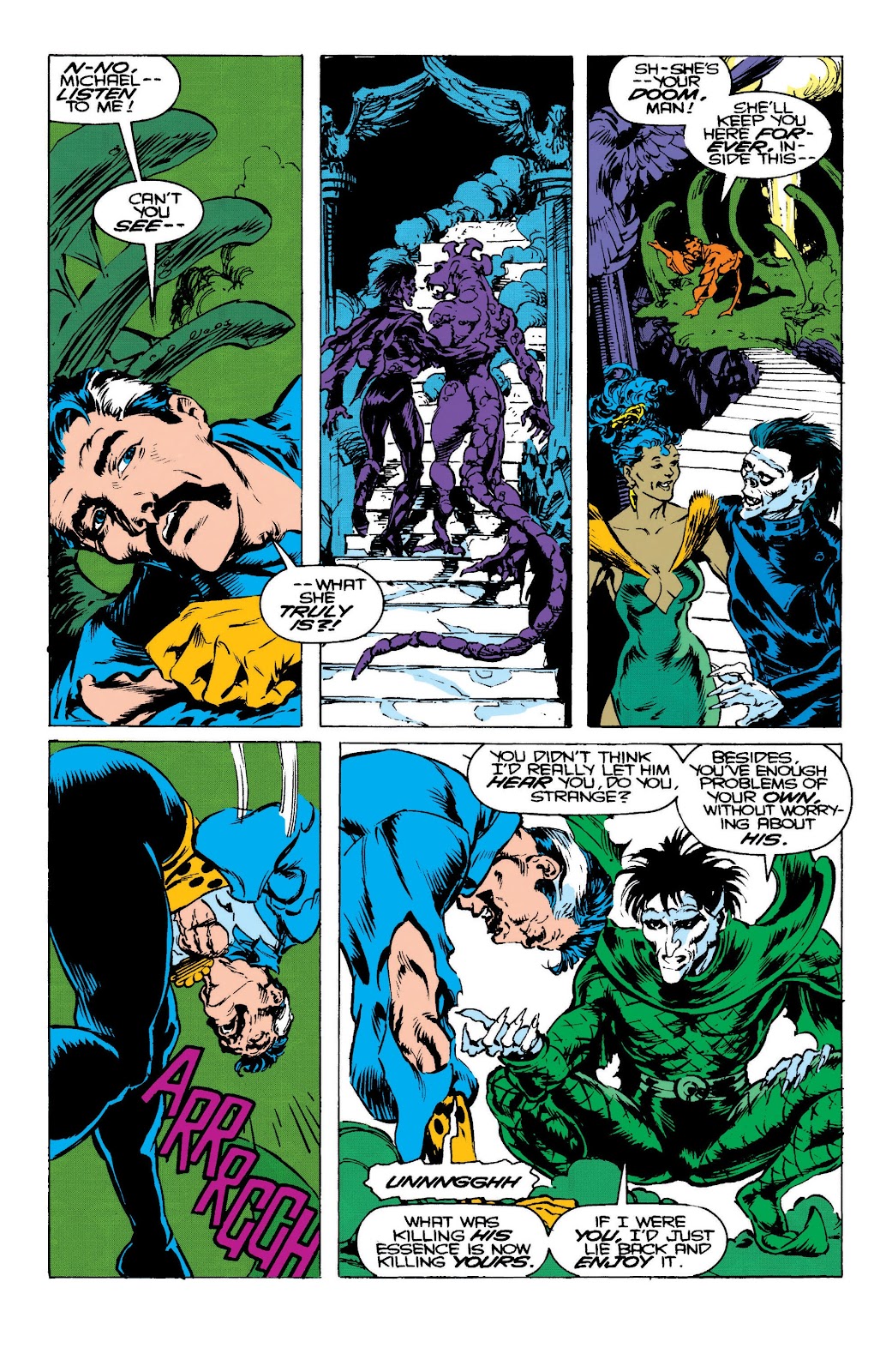 Doctor Strange Epic Collection: Infinity War issue Nightmare on Bleecker Street (Part 1) - Page 180