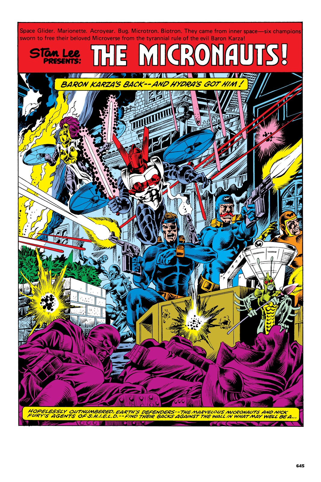 Micronauts: The Original Marvel Years Omnibus issue TPB (Part 3) - Page 154