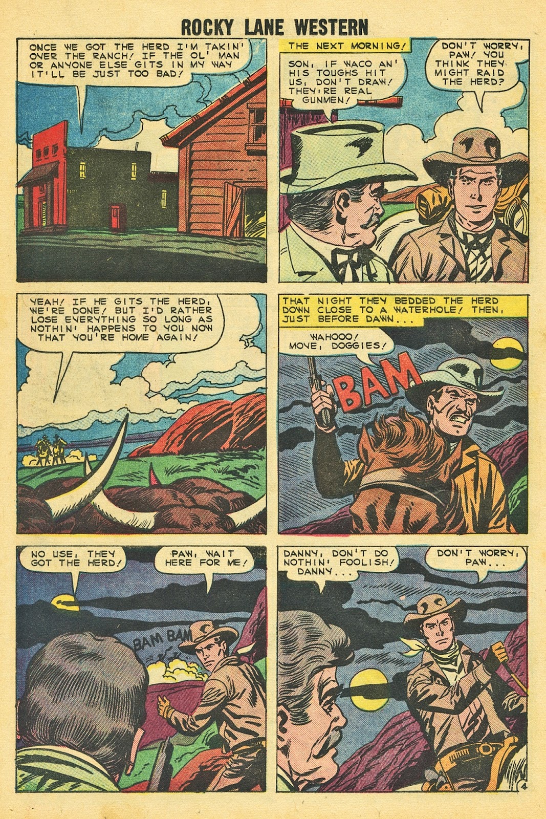 Rocky Lane Western (1954) issue 87 - Page 18