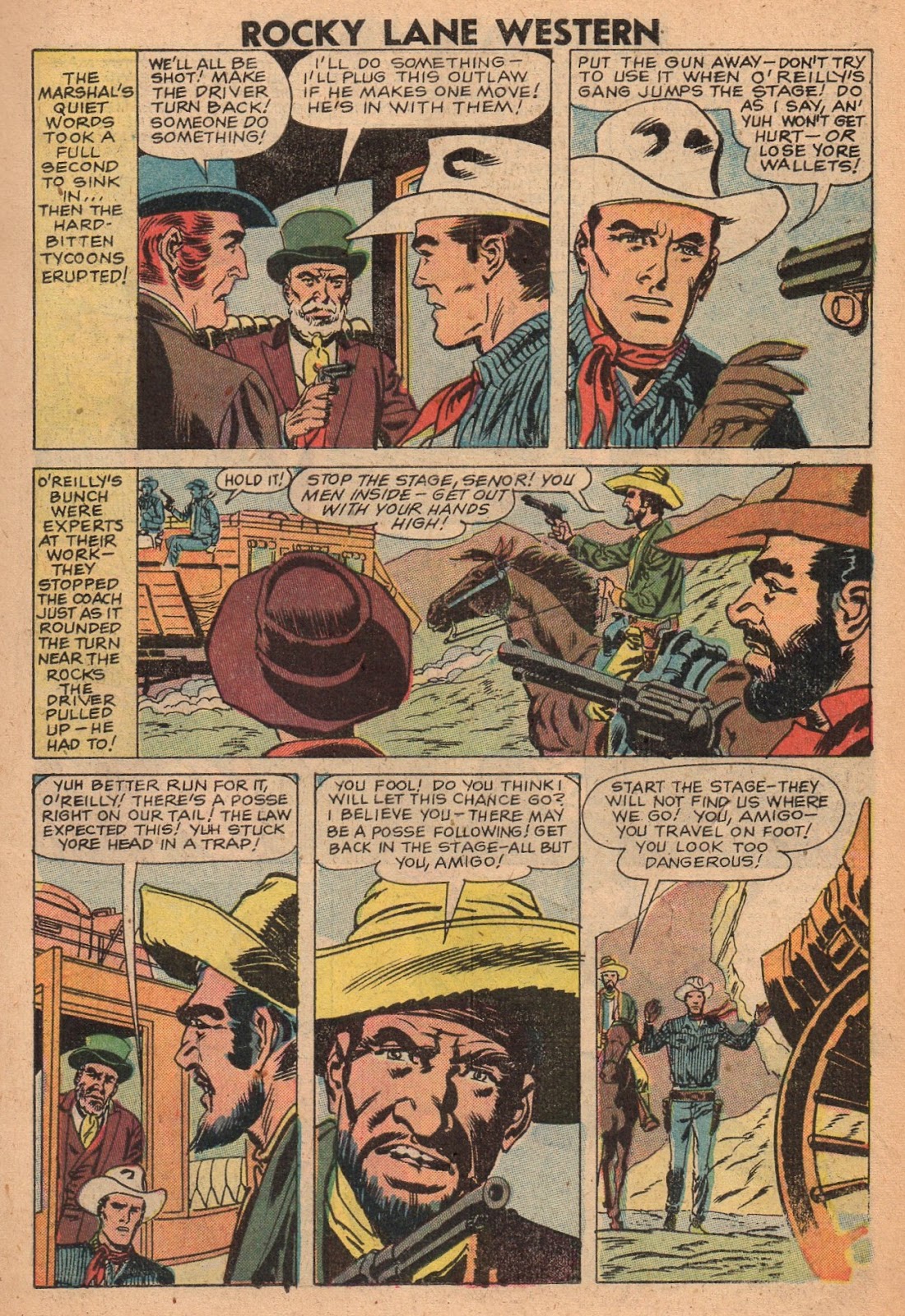 Rocky Lane Western (1954) issue 83 - Page 11