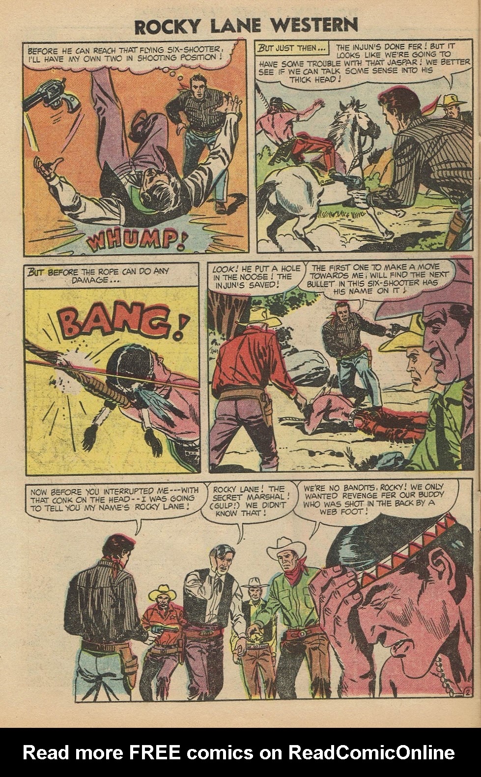 Rocky Lane Western (1954) issue 61 - Page 10