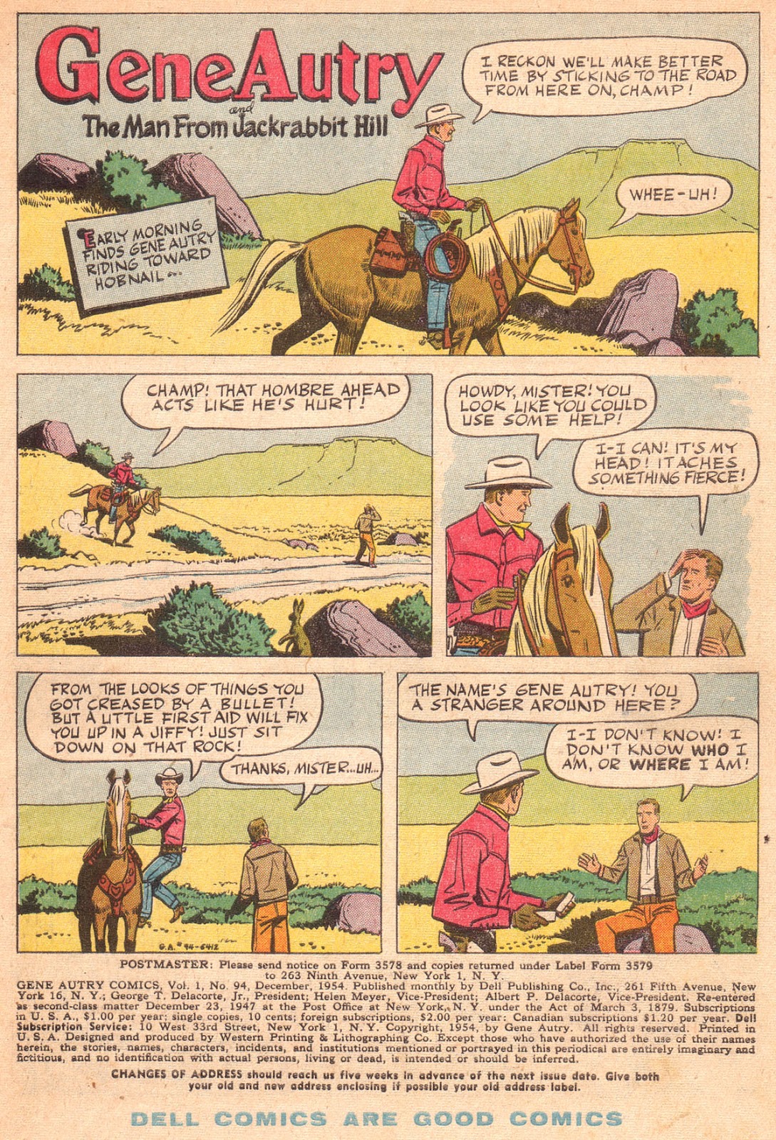 Gene Autry Comics (1946) issue 94 - Page 3