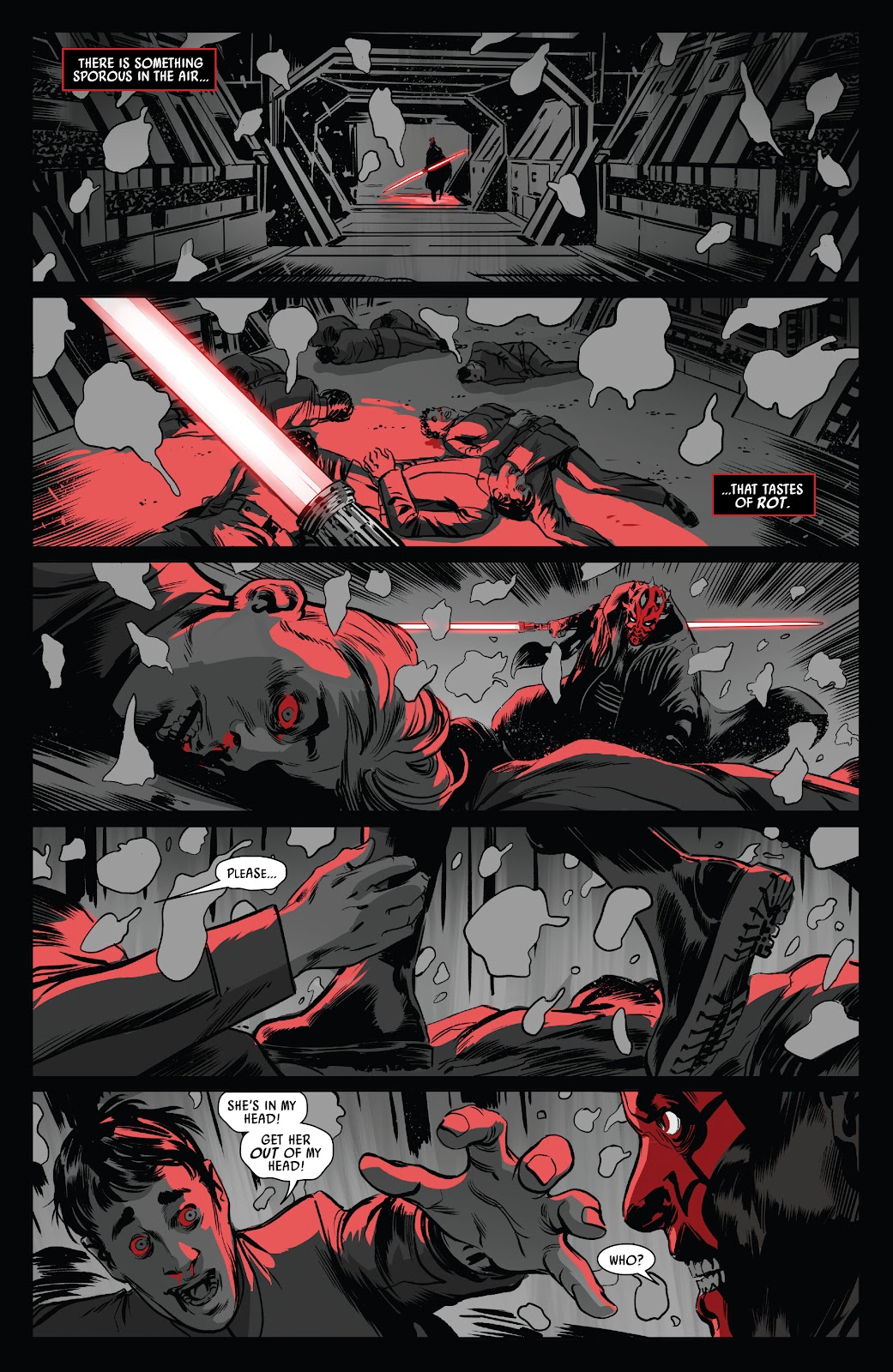 Star Wars: Darth Maul - Black, White & Red issue 1 - Page 12