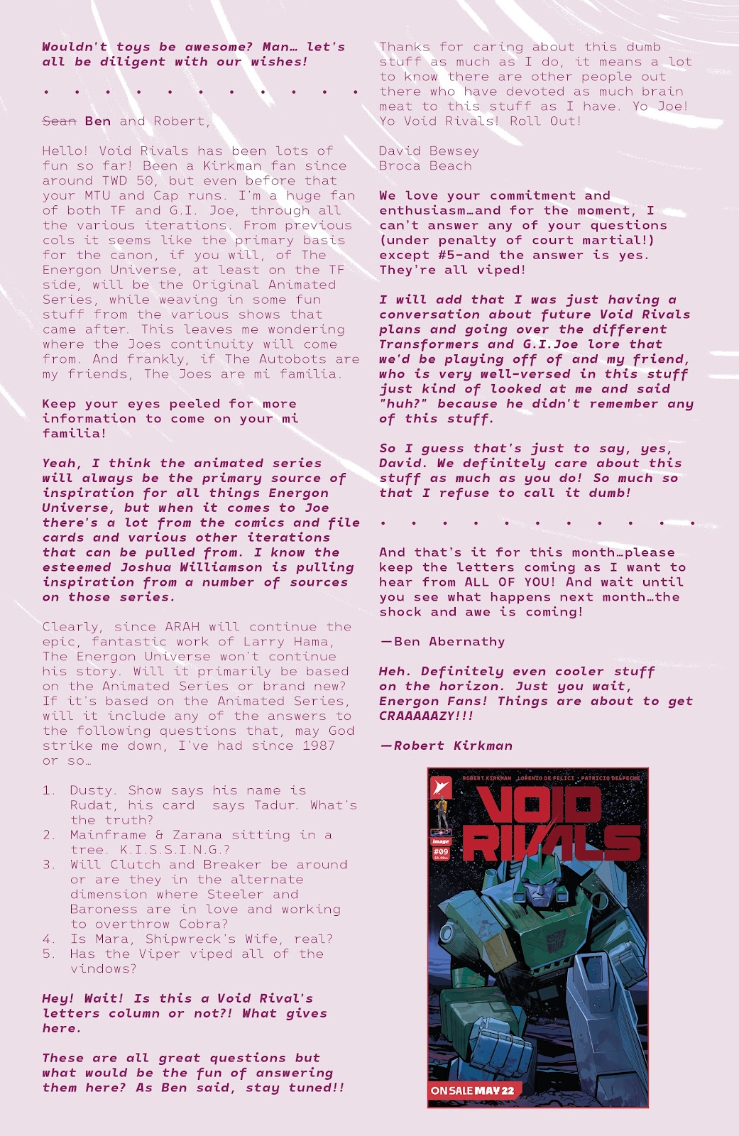 Void Rivals issue 8 - Page 23