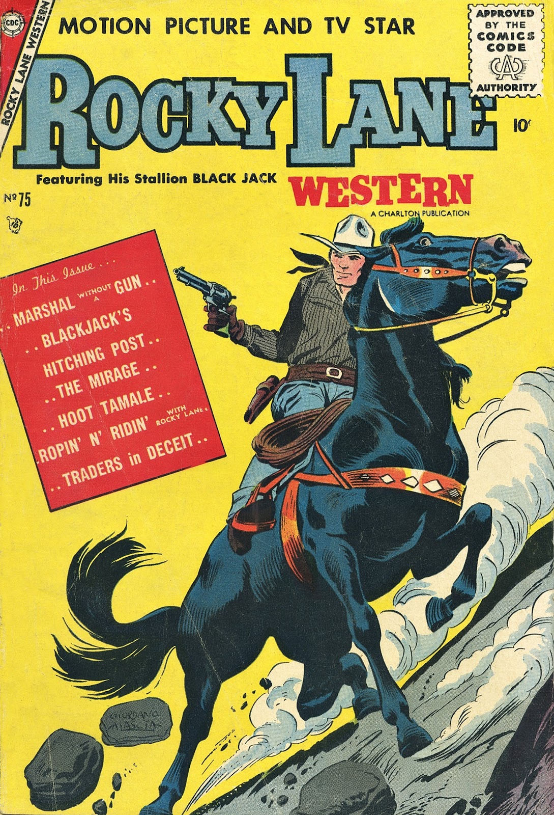 Rocky Lane Western (1954) issue 75 - Page 1