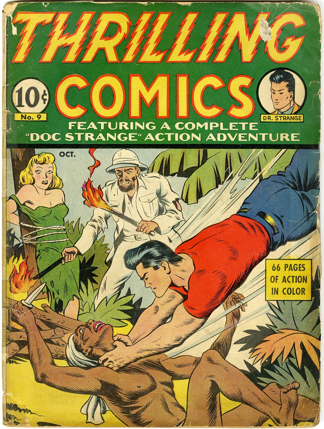 Thrilling Comics (1940) issue 9 - Page 1